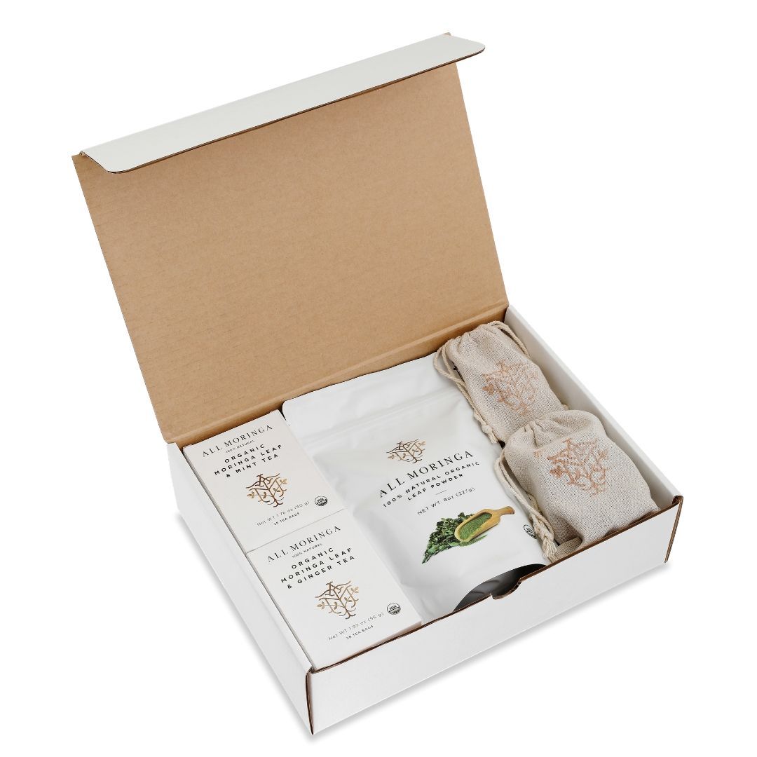 Ultimate Moringa Wellness Kit | Organic Superfood for Health & Beauty