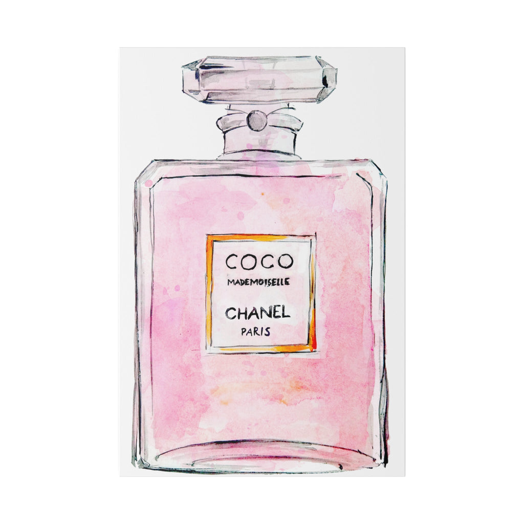 Coco Chanel Perfume Canvas