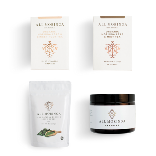 Ultimate Moringa Wellness Kit | Organic Superfood for Health & Beauty