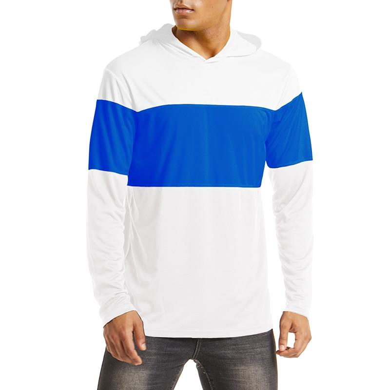 Men's UPF 50+ Sun Protection Hoodie Summer Lightweight Long Sleeve UV